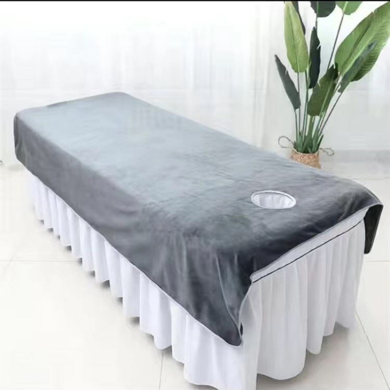 SPA lovos pakloda salonui, atspari aliejams ir vandeniui, su anga, anti-raukšlėms, poliesteris