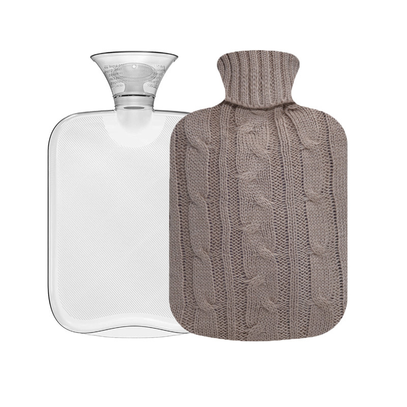 Jiuheng meleg víz töltőzsák — nagy sűrűségű PVC, 0,25 kg, meleg és hideg funkció, dobozban 60 db