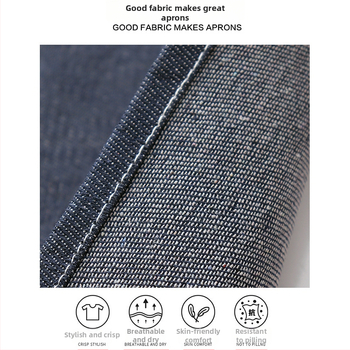 Ποδιά κουζίνας χωρίς μανίκια, ιαπωνικού στυλ, καμβάς, κατά της μόλυνσης