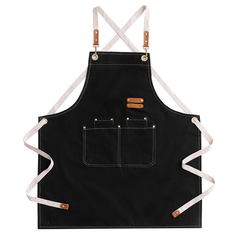 Ποδιά κουζίνας χωρίς μανίκια, ιαπωνικού στυλ, καμβάς, κατά της μόλυνσης