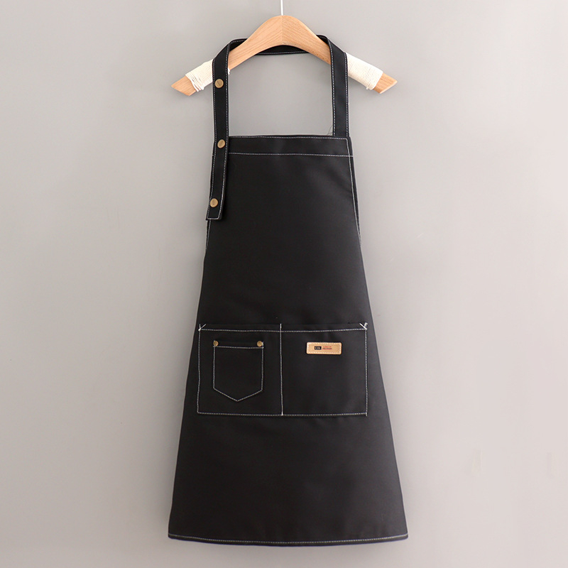 Ποδιά κουζίνας χωρίς μανίκια, ιαπωνικού στυλ, καμβάς, κατά της μόλυνσης