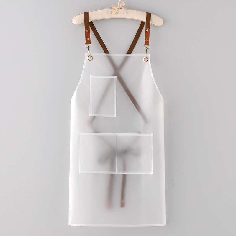 Ποδιά κουζίνας χωρίς μανίκια, ιαπωνικού στυλ, καμβάς, κατά της μόλυνσης