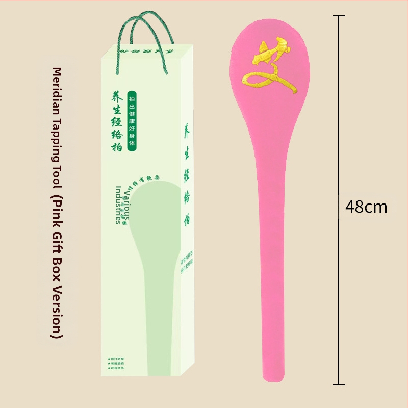 Пръчка за потупване по меридиани с пелин, Традиционна китайска медицина, Осем меридиана, Пластмасова конструкция, Модел Pat Pat