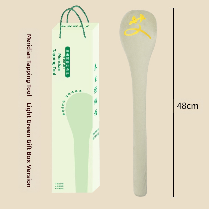 Пръчка за потупване по меридиани с пелин, Традиционна китайска медицина, Осем меридиана, Пластмасова конструкция, Модел Pat Pat