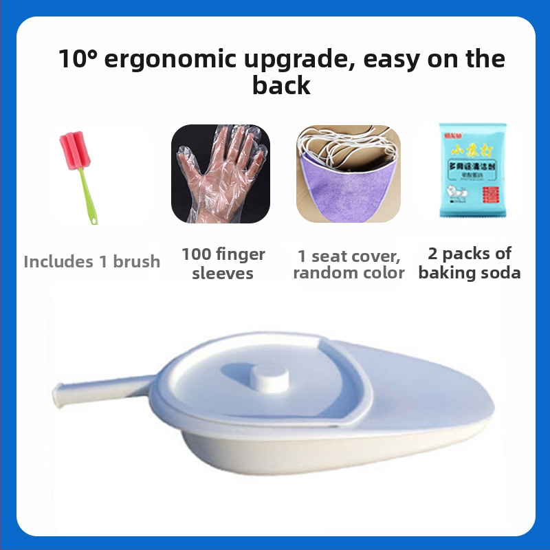 Lovos puodelis senyviems ir paralyžuotiems pacientams; urinalas moterims ir nėščioms; didelis plokščias namų dizainas (Medžiaga: Kita; Importuota: Ne; Prekės ženklas: Kita; Produkto kodas: Qsxa639949093802; Kategorija: Spittoon)