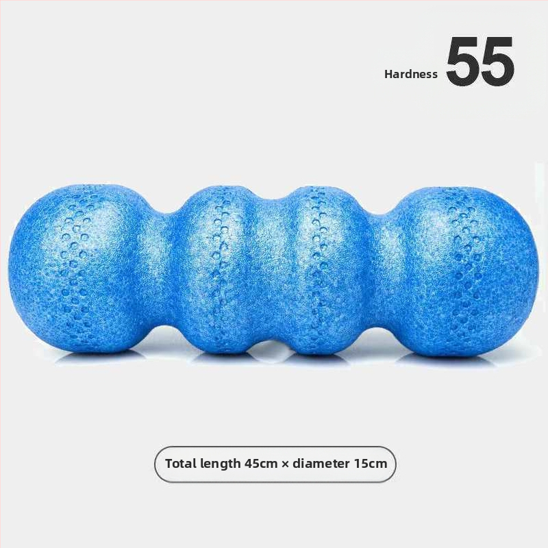 Солиден пенопластов ролер със сфера във формата на фъстък за релаксация на мускулите и fascia (Материал: Друго; Марка: Друга)