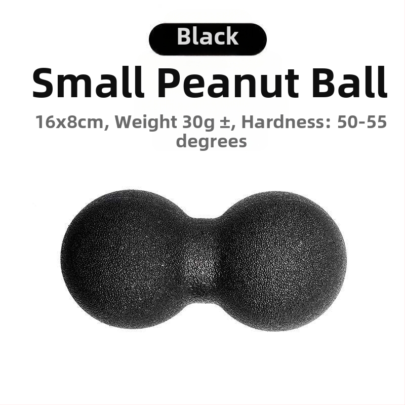 Солиден пенопластов ролер със сфера във формата на фъстък за релаксация на мускулите и fascia (Материал: Друго; Марка: Друга)
