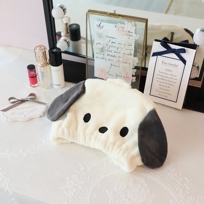 Karikatūrinė stora absorbuojanti plaukų džiovinimo kepurė; Prekės ženklas May velvet; Medžiaga PE; Stilius Animacinis; Tinka visiems