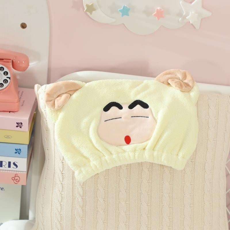 Karikatūrinė stora absorbuojanti plaukų džiovinimo kepurė; Prekės ženklas May velvet; Medžiaga PE; Stilius Animacinis; Tinka visiems