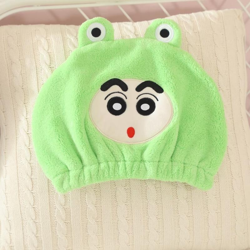 Karikatūrinė stora absorbuojanti plaukų džiovinimo kepurė; Prekės ženklas May velvet; Medžiaga PE; Stilius Animacinis; Tinka visiems