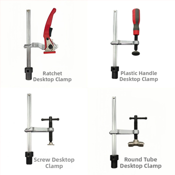 F-σφιγκτήρας για 3D ευέλικτη πλατφόρμα συγκόλλησης και τραπέζι ξυλουργικής — γρήγορο κράτημα, Υλικό: Chrome Vanadium Alloy Steel, Βάρος 0,5 kg