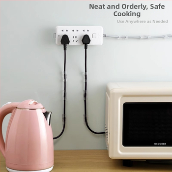 Lan Rui Πλαστικός Τοίχου Φορέας για Πολύμπριζα και Δρομολογητές – Εγκατάσταση Χωρίς Τρυπήματα