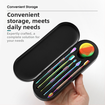 Nerūdijančiojo plieno vamzdžių valymo komplektas su drožybos įrankiais, dydis 17.7 × 6 × 1.8 cm, svoris apie 143 g; logotipo spausdinimas ir privataus prekinio ženklo galimybė