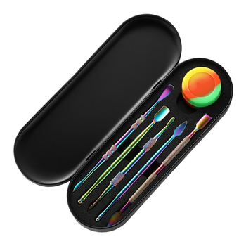 Nerūdijančiojo plieno vamzdžių valymo komplektas su drožybos įrankiais, dydis 17.7 × 6 × 1.8 cm, svoris apie 143 g; logotipo spausdinimas ir privataus prekinio ženklo galimybė