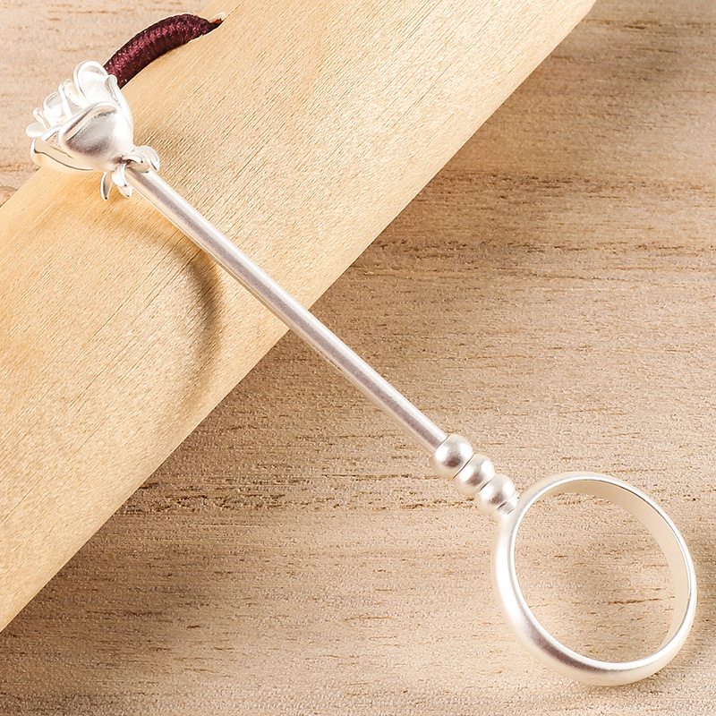 Unisex cigarečių laikiklio žiedas su logotipu, Cookbool – pritaikomas, privatiniam prekinio ženklo galimybė, pakuotė 50 vnt