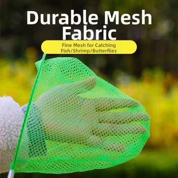 Разтегателна детска мрежа за улов на насекоми за открито, мрежа за стрекоза и пеперуда, Giant Finned King