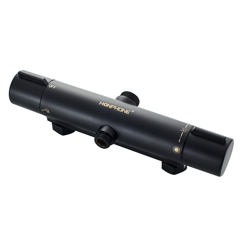 Termostatinis dušo vožtuvas - varinis korpusas, sieninis montavimas, 20–55°C, 1.0–5 kg, termostatinis + keraminė vožtuvo šerdis