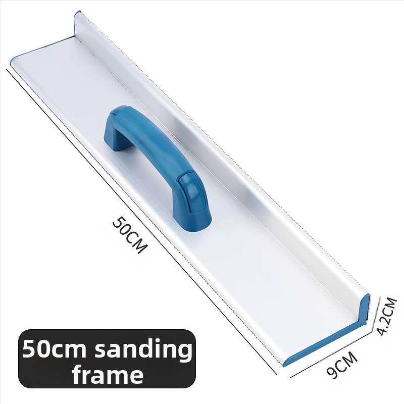 Ъглов държач за шкурене от алуминиева сплав със самозалепваща се шкурка, ръчен инструмент за шпакловка и ръчна шкуряща дъска