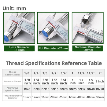 Nerūdijančio plieno gofruotas vandens įvado vamzdelis WC ir boileriui, sriegis G1/2, 1,6 MPa, -20–200°C