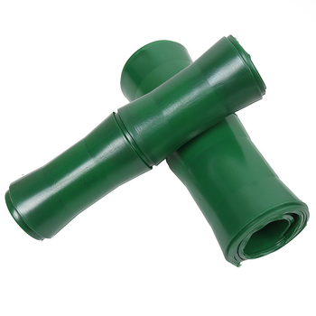 Σετ διακόσμησης σωλήνων: πλαστικός διακοσμητικός σε στυλ μπαμπού με ψεύτικα κλαδιά φυτών για αποχέτευση και θέρμανση