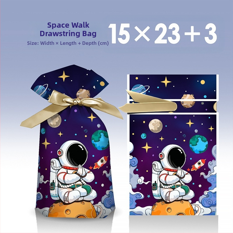 Užkandžių dovanų maišelis su graviravimo spausdinimu ant pieno baltos plėvelės, Salt Light prekės ženklas