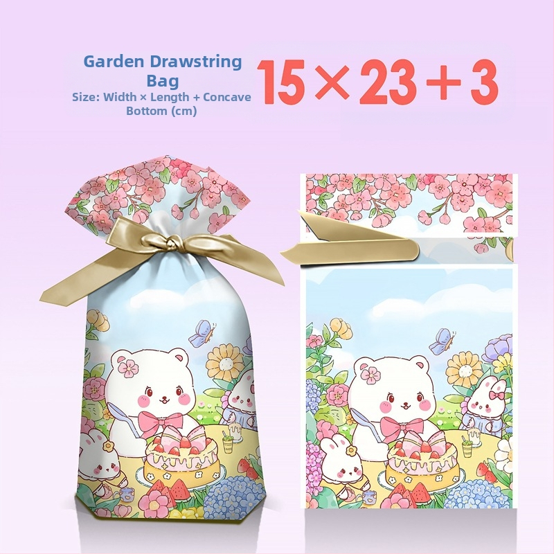 Užkandžių dovanų maišelis su graviravimo spausdinimu ant pieno baltos plėvelės, Salt Light prekės ženklas