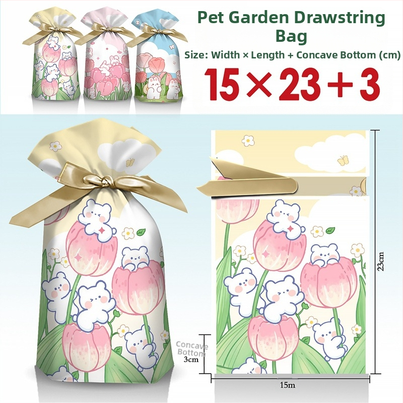 Užkandžių dovanų maišelis su graviravimo spausdinimu ant pieno baltos plėvelės, Salt Light prekės ženklas