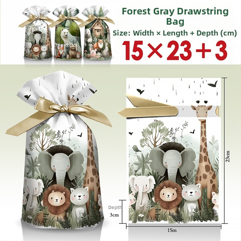 Užkandžių dovanų maišelis su graviravimo spausdinimu ant pieno baltos plėvelės, Salt Light prekės ženklas