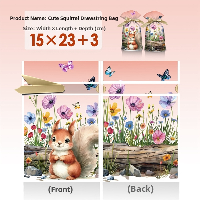 Užkandžių dovanų maišelis su graviravimo spausdinimu ant pieno baltos plėvelės, Salt Light prekės ženklas