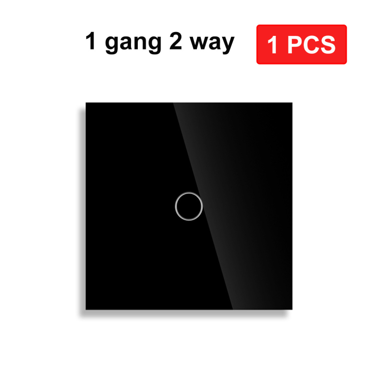 Europos standarto 86/157 dvigubo valdymo jungiklis ir lizdas, apvali grūdinto stiklo panelis, 16A, 100–240V