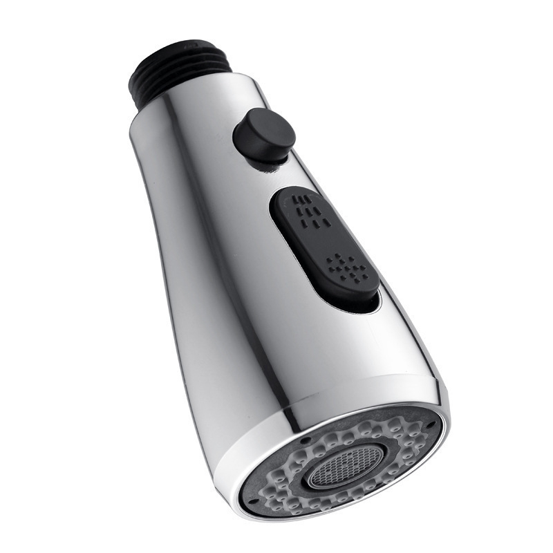 Goldsmiths Κουζινική αποσπώμενη κεφαλή βρύσης με ψεκασμό, ABS, στρογγυλό ακροφύσιο, αυτόματη ροή νερού, στυλ Νέο Κινέζικο Στυλ