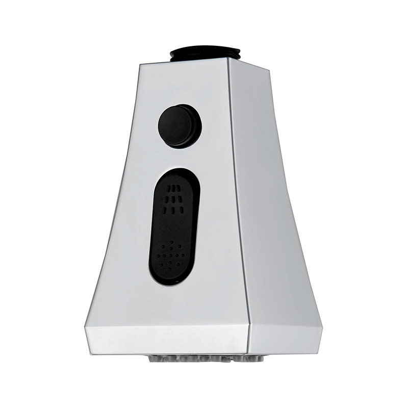 Goldsmiths Κουζινική αποσπώμενη κεφαλή βρύσης με ψεκασμό, ABS, στρογγυλό ακροφύσιο, αυτόματη ροή νερού, στυλ Νέο Κινέζικο Στυλ