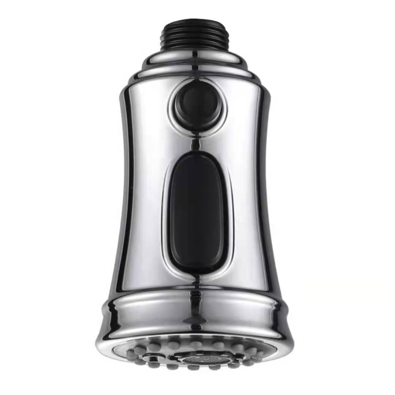 Goldsmiths Κουζινική αποσπώμενη κεφαλή βρύσης με ψεκασμό, ABS, στρογγυλό ακροφύσιο, αυτόματη ροή νερού, στυλ Νέο Κινέζικο Στυλ