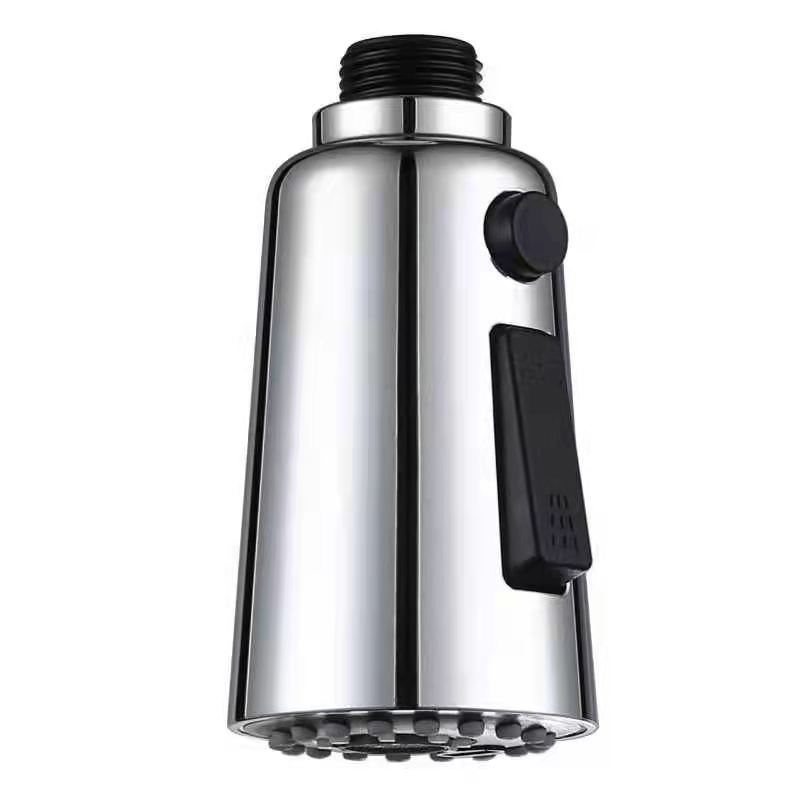 Goldsmiths Κουζινική αποσπώμενη κεφαλή βρύσης με ψεκασμό, ABS, στρογγυλό ακροφύσιο, αυτόματη ροή νερού, στυλ Νέο Κινέζικο Στυλ