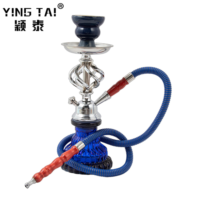 Hookah priedai, metalas, viengubas arba dvigubos vamzdelio, vijiklio kamuolio dizainas, prekinis ženklas Yingtai