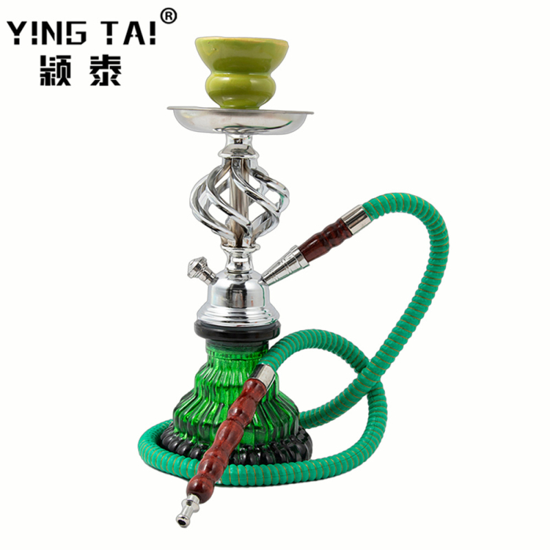 Hookah priedai, metalas, viengubas arba dvigubos vamzdelio, vijiklio kamuolio dizainas, prekinis ženklas Yingtai