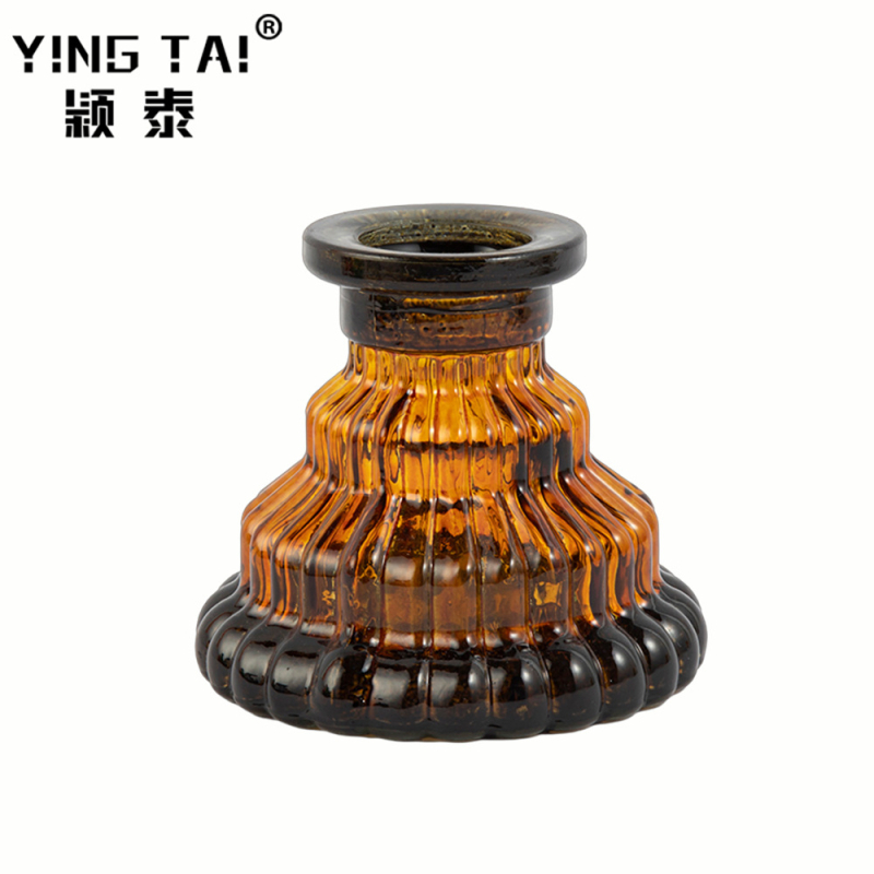 Hookah priedai, metalas, viengubas arba dvigubos vamzdelio, vijiklio kamuolio dizainas, prekinis ženklas Yingtai