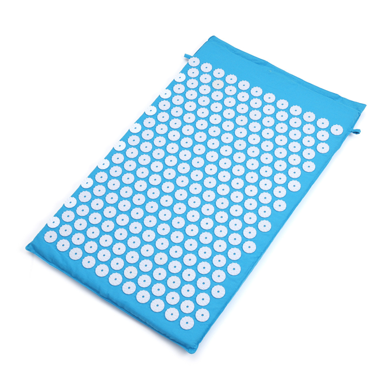 Комплект от 3 части: акупресия мат и йога мат - материали: PP, пяна, чист памук