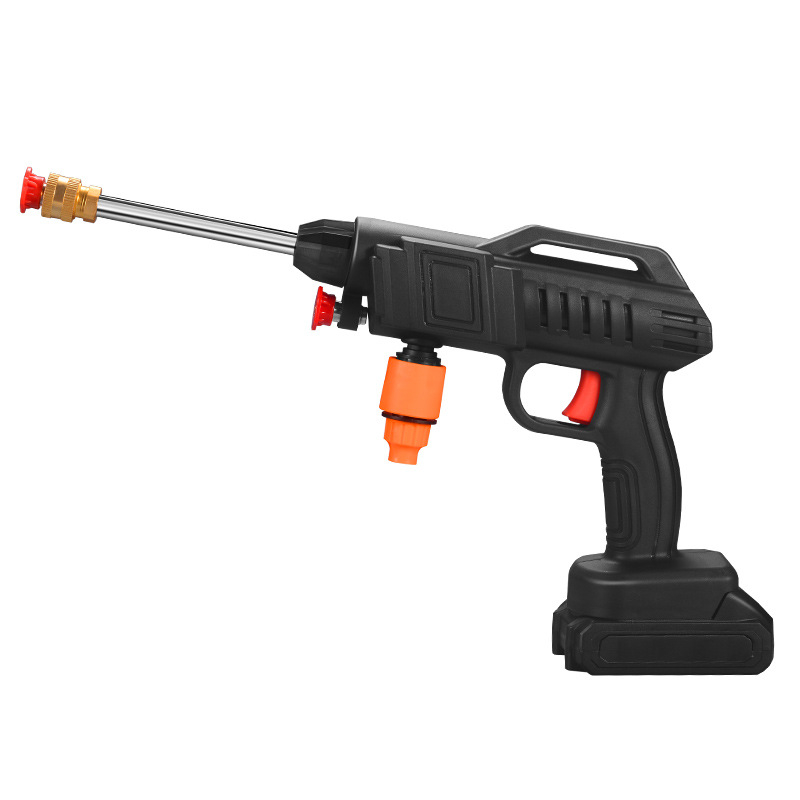 Namų naudojimui skirtas elektrinis automobilių plovimo purkštuvs, įkraunama ličio baterija, 21V, 22 bar aukštas slėgis, 3200 aps./min, modelis TT-EWS01