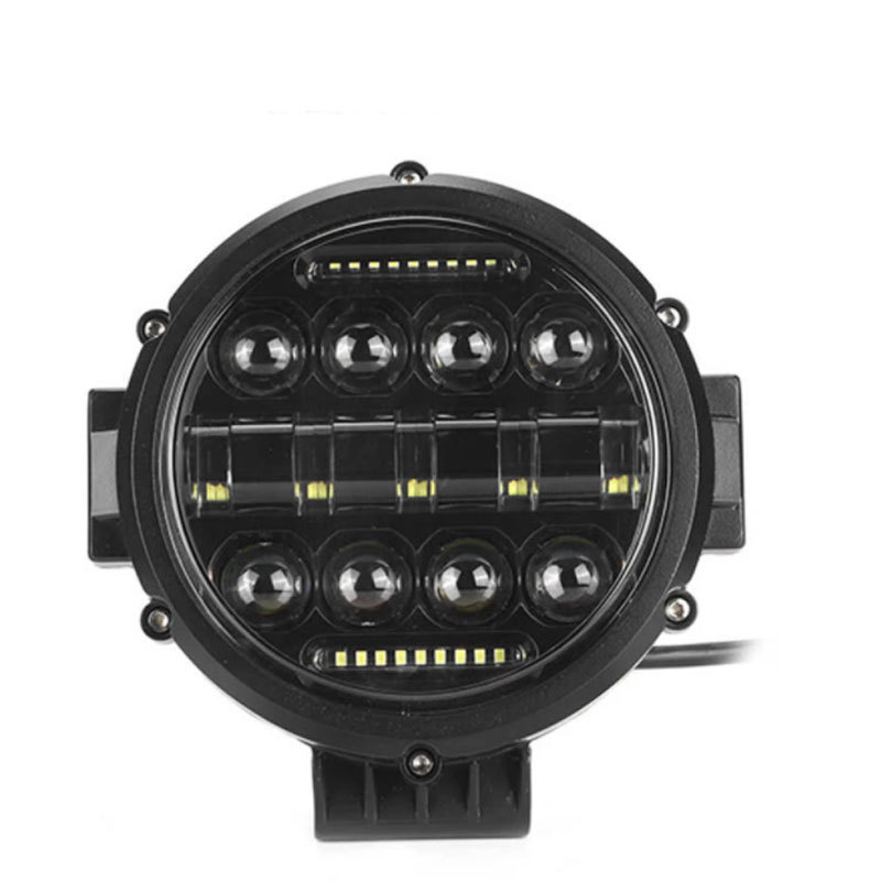LED darbinis žibintas visureigiems automobiliams, 69W, 12–24V, 6900LM, 50000 val., aliuminio lydinio korpusas