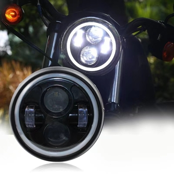 Φανάρι LED Wrangler με πλήρη κύκλο Angel Eye Halo, 60W, 9-36V, 8000LM, 6000K, 5000h