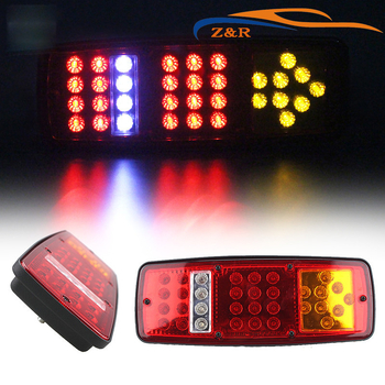 36-LED φανάρι οπισθοπορείας για φορτηγά και ρυμουλκούμενα, μοντέλο ZR-T055, 24V, 500 lm