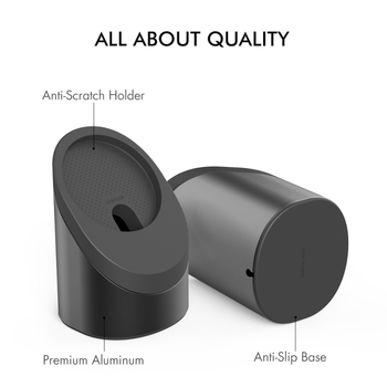 AhaStyle MagSafe настолен държач за iPhone 12–16, алуминиева сплав + силикагел, модел PT134