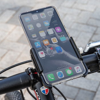 GUB P30 alumīnija sakausējuma tālruņa turētājs elektro motocikliem un velosipēdiem