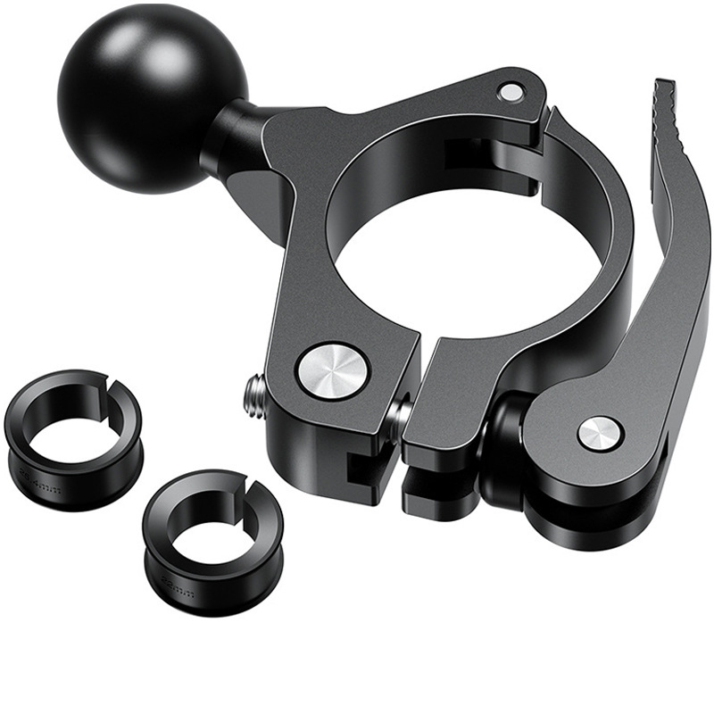 Keweige držiak na telefón pre motocykel a bicykel s guľovou hlavou 17 mm a 25 mm hliníkovou zliatinovou základňou s rýchlym uvoľnením (C3/C4)