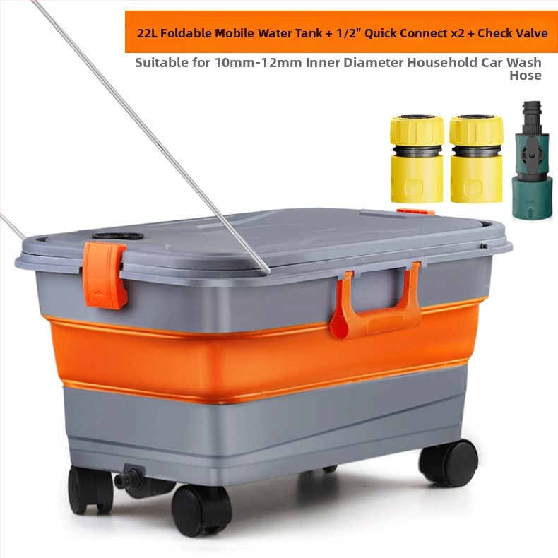 YiFun PP saliekamais spainis ar Li-ion akumulatora ūdens pistoli augsta spiediena automašīnu mazgāšanai