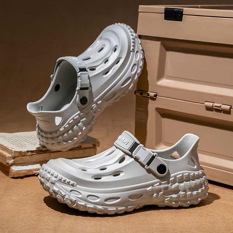 Muške EVA natikače za plažu s debelom potplatom, protuklizne i anti mirisa, gornji EVA, uložak EVA, ljeto, Baotou stil (Potplata: EVA; Gornji: EVA; Visina potplata: 3 cm; Protivklizanje; Antimiris)