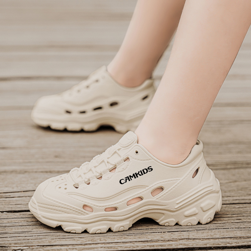 CAMKiDS Uniszex Crocs-stílusú EVA szandálok – Laza stílus, EVA felsőrész, EVA talp, Nyár 2025