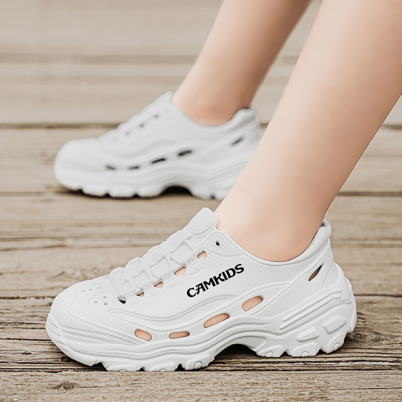 CAMKiDS Uniszex Crocs-stílusú EVA szandálok – Laza stílus, EVA felsőrész, EVA talp, Nyár 2025