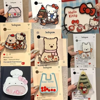 Автомобилен държач за телефон • силикон • телескопичен • самозалепващ монтаж • мультяшен дизайн